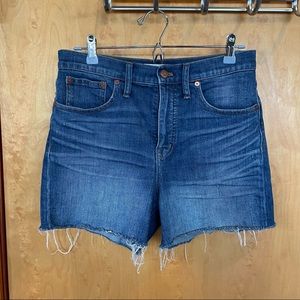 Madewell High-Rise Denim Shorts